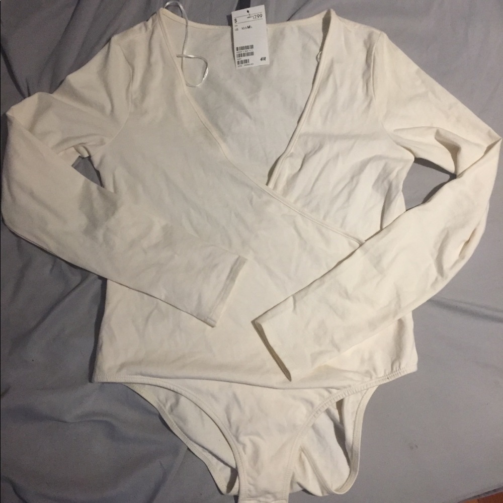 Cream H&M Bodysuit / NWT!